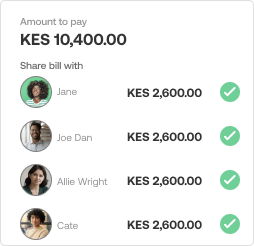 Multiple payment options